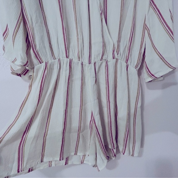 💕Elan💕 Striped Romper Sz M ✨BRAND NEW✨ - Picture 5 of 7